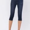 Judy Blue Mid-Rise Capri-82291 Clothing