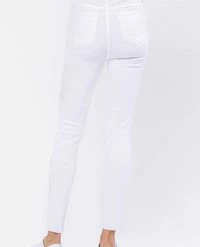 Judy Blue White Hi-Waist Skinny Jean-82282 Clothing 3 Judy Blue White Hi-Waist Skinny Jean-82282 Clothing