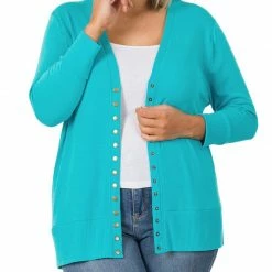 Zenana "Spring Sweetie" Button Cardigan Clothing 18 Zenana