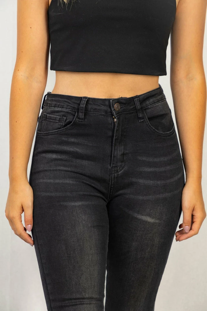 White Birch Clothing "Last Farewell" Hi-Rise Denim Jean- Black 4 White Birch Clothing "Last Farewell" Hi-Rise Denim Jean- Black