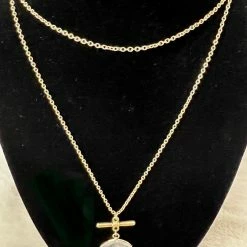 Accessorize Me "Zara" Glass Pendant Necklace