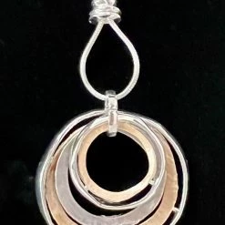 Accessorize Me "Sawyer" Multi Circle Necklace