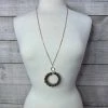 Avenue T New Arrivals "Daniela" Beaded Circle Necklace