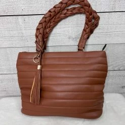 Accessorize Me "Journey" Braided Strap Purse