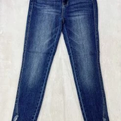 Clothing Judy Blue Hi-Waist Skinny W/Hem Detail- 88459