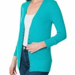 Zenana "Spring Sweetie" Button Cardigan Clothing 19 Zenana