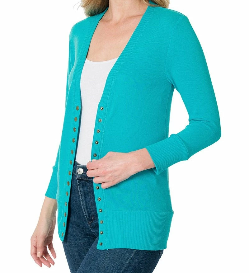 Zenana "Spring Sweetie" Button Cardigan Clothing 9 Zenana "Spring Sweetie" Button Cardigan Clothing
