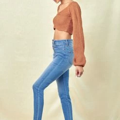 Kancan "Greyson" High Rise Skinny Jean- Medium Wash