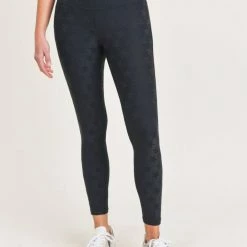Mono B "You're A Star" Textured Star TACTEL Highwaist Leggings *FINAL SALE* Clothing