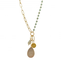 Kenze Panne New Arrivals Pendant Stone Necklace