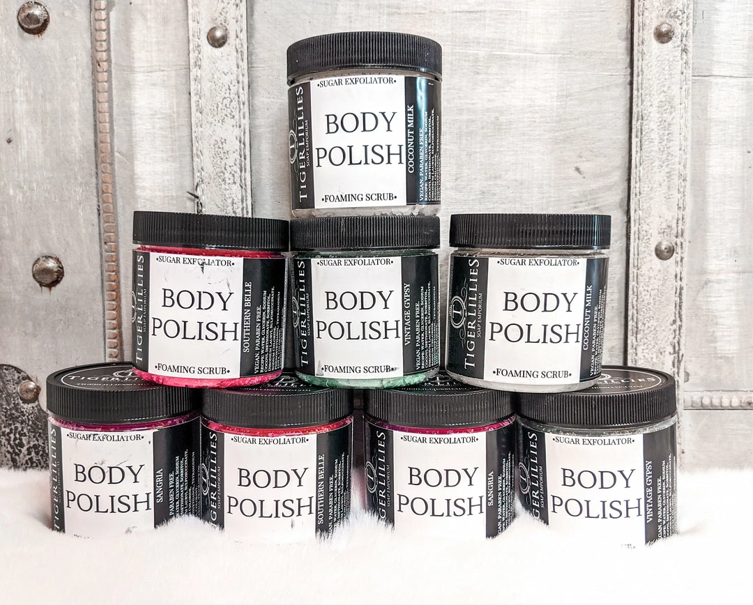 Tigerlillies Foaming Sugar Scrub New Arrivals 1 Tigerlillies Foaming Sugar Scrub New Arrivals