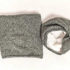 Accessorize Me New Arrivals Olive Two-Tone Tube Scarf