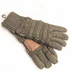 Accessorize Me C.C Knit Gloves With Lining New Arrivals