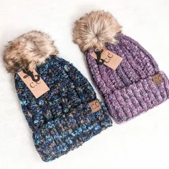 Accessorize Me New Arrivals C.C Confetti Beanie With Pom