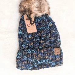 Accessorize Me New Arrivals C.C Confetti Beanie With Pom