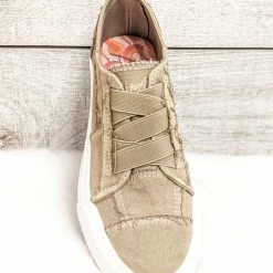 Clothing "Marley" Blowfish Sneaker- Cream Coffee