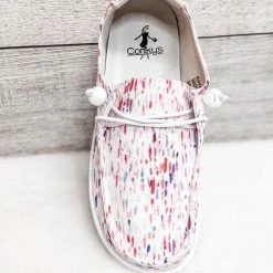 Corkys New Arrivals "Kayak" Pink Multi Sneaker