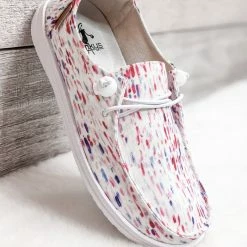 Corkys New Arrivals "Kayak" Pink Multi Sneaker
