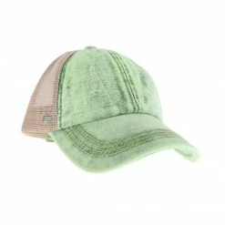 Accessorize Me C.C Kids Stone Washed Denim Baseball Hat