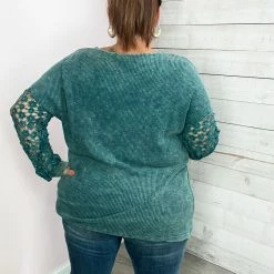 White Birch "Sweetest Dream" Lace Long Sleeve Top 6 White Birch