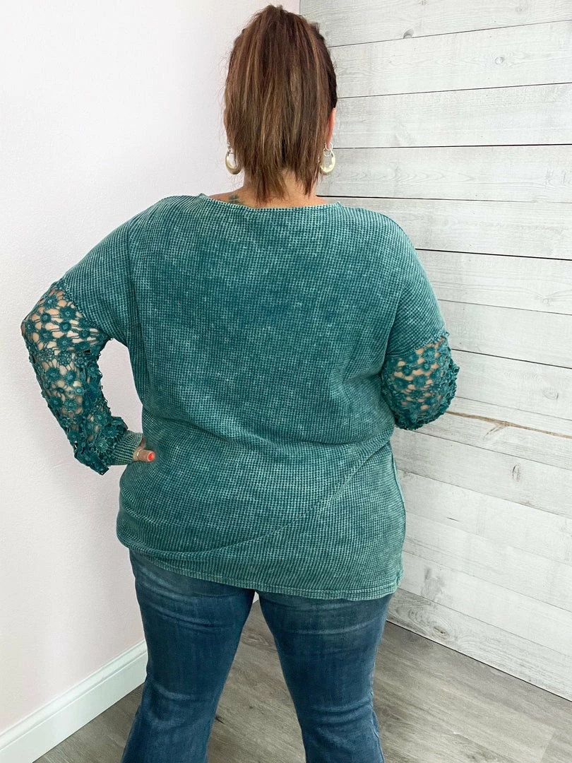 White Birch "Sweetest Dream" Lace Long Sleeve Top 3 White Birch "Sweetest Dream" Lace Long Sleeve Top