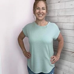 Ps Kate "Cooling Off" Criss Cross Back Top Clothing