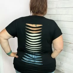 White Birch "Set You Free" Laser Cut Top- Black 6 White Birch