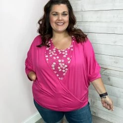 Celeste "Out Of Office" Two Piece Top- Floral