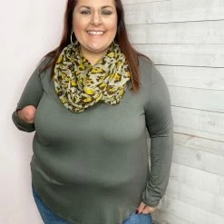 Accessorize Me "Dylan" Animal Print Infinity Scarf *FINAL SALE*