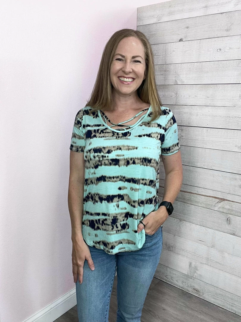 Sew In Love "Vibe Check" Criss Cross Top 1 Sew In Love "Vibe Check" Criss Cross Top