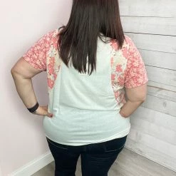 Andree Clothing "Pleasant Surprise" Floral Colorblock Top *FINAL SALE* 7 Andree Clothing