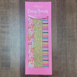 Lady Jayne Set Of 3- Glitter Nail File New Arrivals