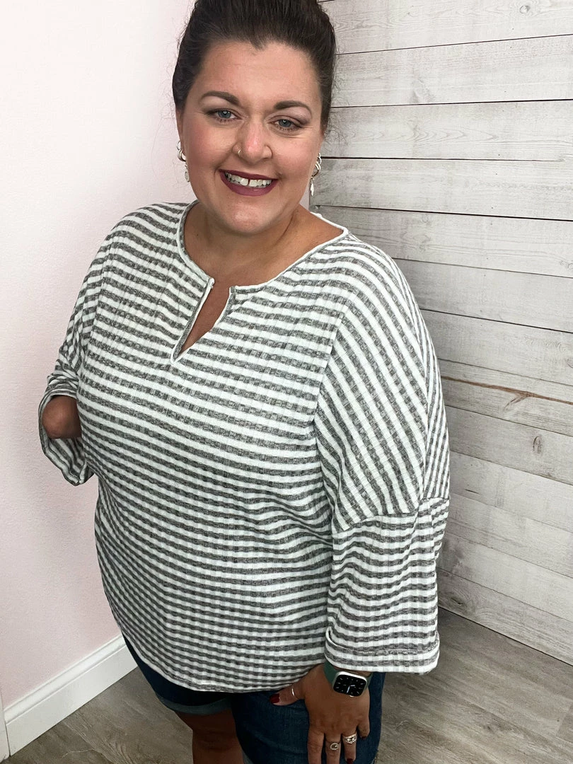 Blumin Clothing "Her Moment" Oversize Striped Top 3 Blumin Clothing "Her Moment" Oversize Striped Top