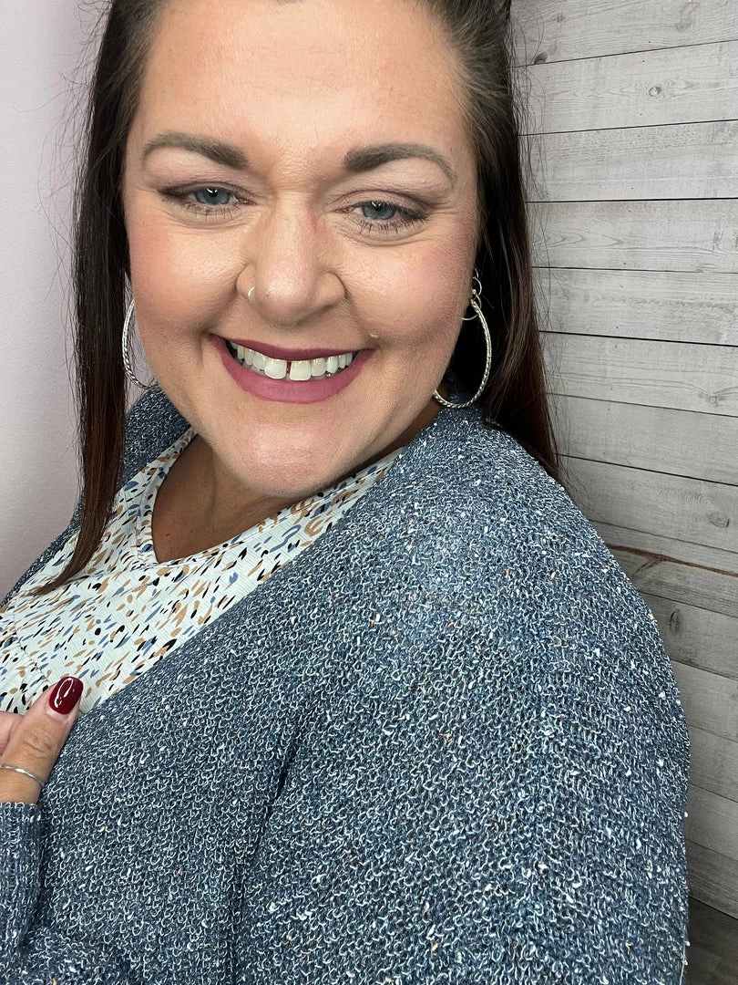 Mittoshop "Confetti" Speckled Cardigan With Pockets 4 Mittoshop "Confetti" Speckled Cardigan With Pockets