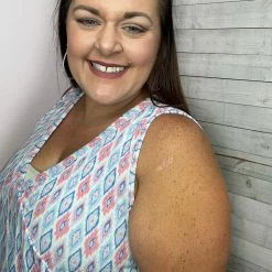 Mittoshop "Go Anywhere" Aztec Babydoll Tank Top Clothing