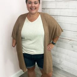 Chris & Carol Clothing "Casual Vibe" Loose Knit Kimono