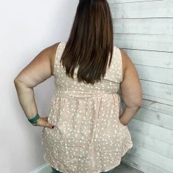 Mittoshop Clothing "Daring Heart" Pink Dot Tank Top 7 Mittoshop Clothing