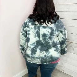 Easel Clothing "Never Stop Dreaming" Tie-Dye Shirt Jacket 8 Easel Clothing