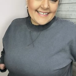 Mono B Clothing "For You" Mineral Washed Fleece Pullover 9 Mono B Clothing