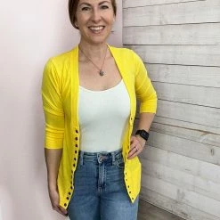 Zenana "Spring Sweetie" Button Cardigan Clothing 17 Zenana