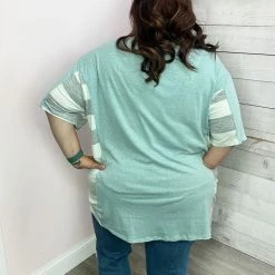 Adora "Just Relax" Short Sleeve Relaxed Top 7 Adora