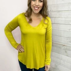 Mittoshop "Gold Mine" Gold Long Sleeve Bamboo Top *FINAL SALE* Clothing