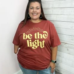 Fox And Owl Clothing Be The Light Graphic Tee