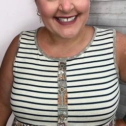 Lovely Melody "Free Yourself" Boho Babydoll Tank 7 Lovely Melody