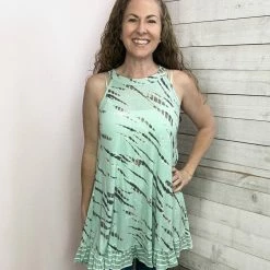 Crepas Clothing "Ocean Break" Mint Tank *FINAL SALE* 8 Crepas Clothing