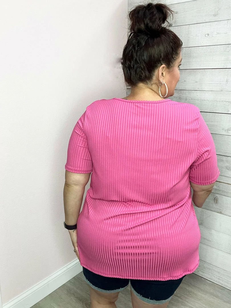 Now N Forever Clothing "Perfect Love" Pink Keyhole Top *FINAL SALE* 4 Now N Forever Clothing "Perfect Love" Pink Keyhole Top *FINAL SALE*