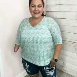 White Birch "Style Break" Relaxed Fit Top Clothing