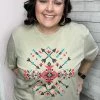 Real McCoy Aztec Arrows Graphic Tee Clothing