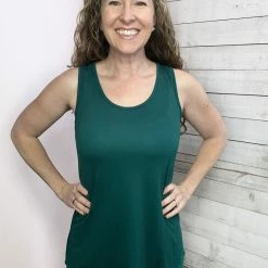 Chris & Carol "Basic Need" Solid Knit Tank Top Clothing
