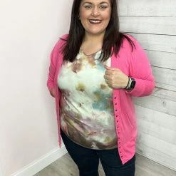 Zenana "Spring Sweetie" Button Cardigan Clothing